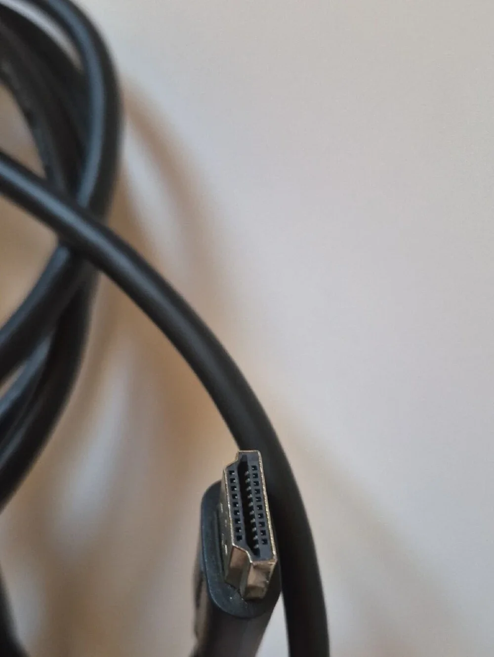 Black HDMI Cable for Audio/Video Connectivity